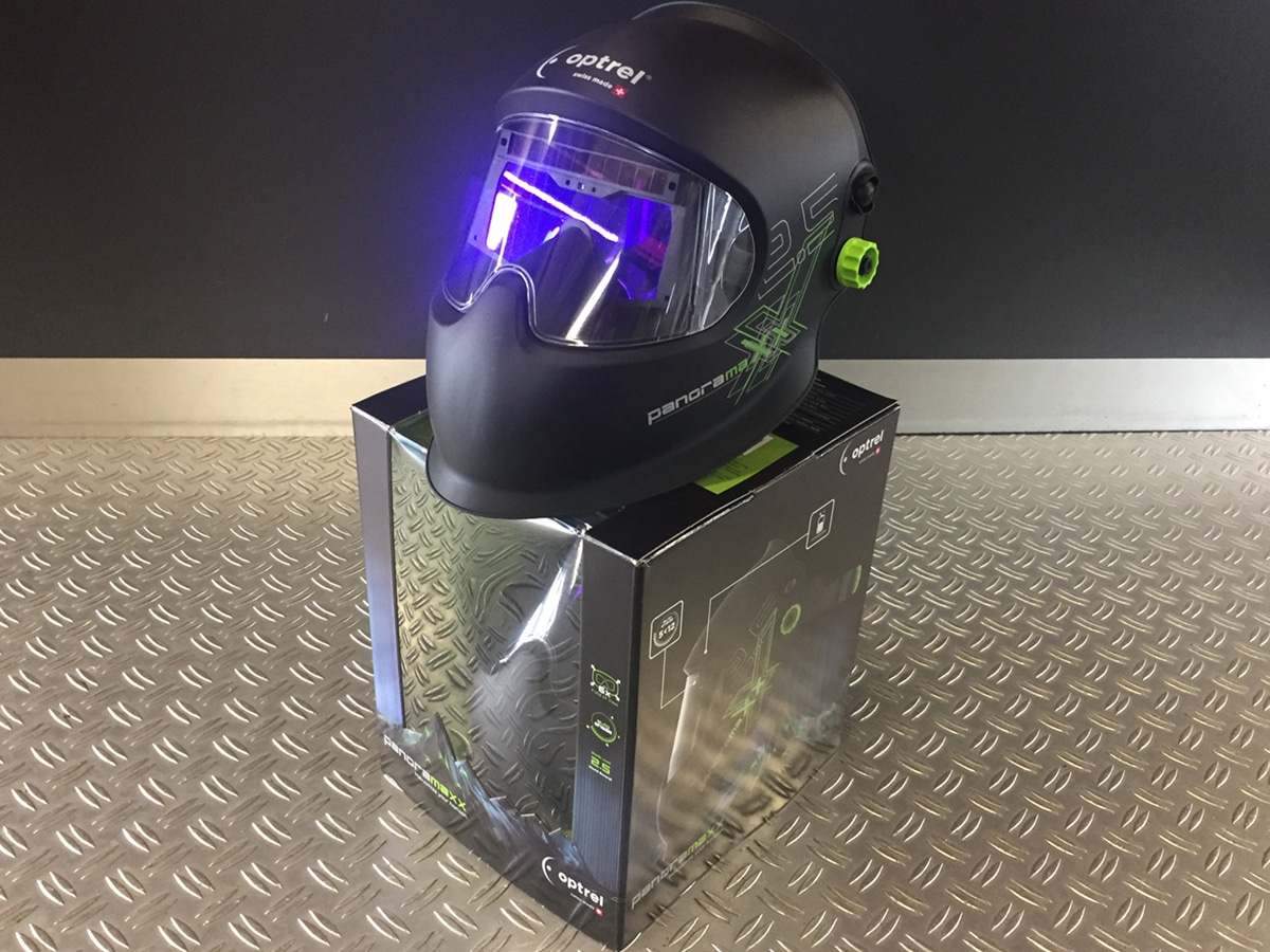 Optrel Panoramaxx lashelm | automatische lashelm | Welding Helmet lightweight | automatische cassette | ADF Technology | autopilot | True Color filter