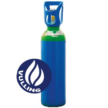 Vulling Junior cilinder Formeer N2H2 200 bar 11 liter | geschikt voor lekdetectie en TIG/MAG toepassingen | 200 bar | 11 liter | koop gasfles