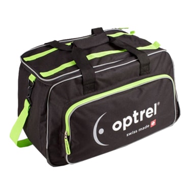 Optrel duffel bag | draagtas t.b.v. e3000x verse lucht motor | Optrel accessoires kopen | Optrel verse lucht lashelm | zwart/groen
