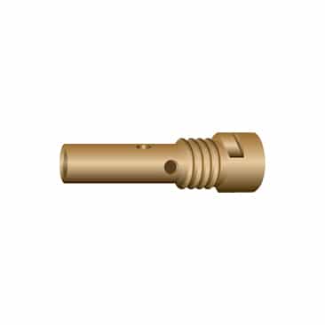 Binzel Contacttiphouder M6 L= 51 mm | Abicor Binzel | TIG Slijtdelen | TIG wear parts | Binzel nr.: 004.D624