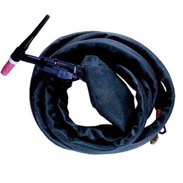 Weldas PYTHONrap kabel pakketbeschermer - ritssluiting - 8 meter | Black grain cowhide | Weldas nr.: 44-8023Z | 44-8028Z